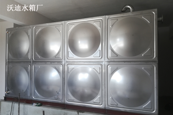 宏伟容器万宁北师大中学20个24立方不锈钢水箱